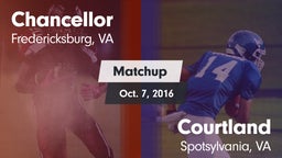Matchup: Chancellor vs. Courtland  2016
