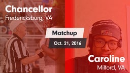Matchup: Chancellor vs. Caroline  2016