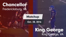 Matchup: Chancellor vs. King George  2016