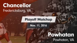 Matchup: Chancellor vs. Powhatan  2016