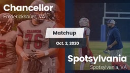 Matchup: Chancellor vs. Spotsylvania  2020