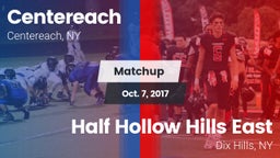 Matchup: Centereach vs. Half Hollow Hills East  2017