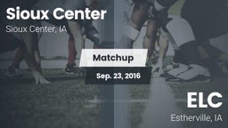 Matchup: Sioux Center High vs. ELC  2016