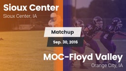 Matchup: Sioux Center High vs. MOC-Floyd Valley  2016