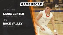 Recap: Sioux Center  vs. Rock Valley  2016