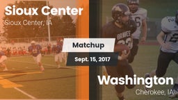 Matchup: Sioux Center High vs. Washington  2017