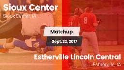 Matchup: Sioux Center High vs. Estherville Lincoln Central  2017