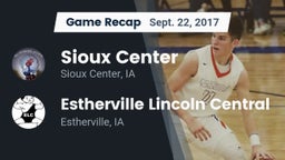 Recap: Sioux Center  vs. Estherville Lincoln Central  2017