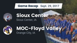 Recap: Sioux Center  vs. MOC-Floyd Valley  2017