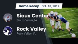 Recap: Sioux Center  vs. Rock Valley  2017