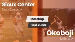 Matchup: Sioux Center High vs. Okoboji  2018