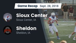 Recap: Sioux Center  vs. Sheldon  2018