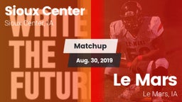 Matchup: Sioux Center High vs. Le Mars  2019