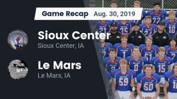 Recap: Sioux Center  vs. Le Mars  2019