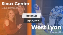 Matchup: Sioux Center High vs. West Lyon  2019