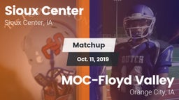 Matchup: Sioux Center High vs. MOC-Floyd Valley  2019