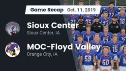 Recap: Sioux Center  vs. MOC-Floyd Valley  2019