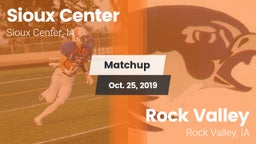 Matchup: Sioux Center High vs. Rock Valley  2019