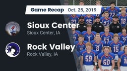 Recap: Sioux Center  vs. Rock Valley  2019