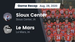 Recap: Sioux Center  vs. Le Mars  2020