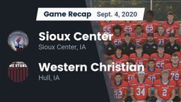 Recap: Sioux Center  vs. Western Christian  2020