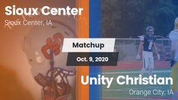 Matchup: Sioux Center High vs. Unity Christian  2020