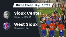 Recap: Sioux Center  vs. West Sioux  2021