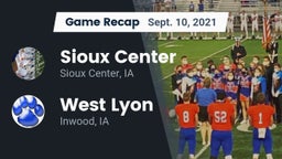 Recap: Sioux Center  vs. West Lyon  2021