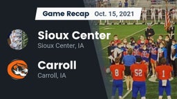 Recap: Sioux Center  vs. Carroll  2021