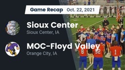 Recap: Sioux Center  vs. MOC-Floyd Valley  2021