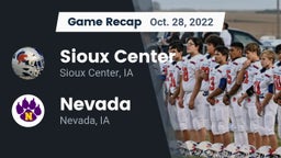 Recap: Sioux Center  vs. Nevada  2022