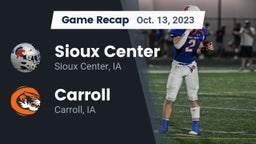 Recap: Sioux Center  vs. Carroll  2023