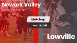 Matchup: Newark Valley vs. Lowville 2016