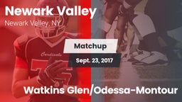 Matchup: Newark Valley vs. Watkins Glen/Odessa-Montour 2017
