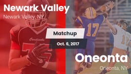 Matchup: Newark Valley vs. Oneonta  2017