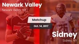 Matchup: Newark Valley vs. Sidney  2017