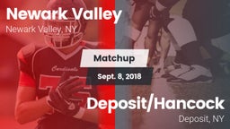Matchup: Newark Valley vs. Deposit/Hancock  2018