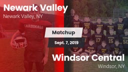 Matchup: Newark Valley vs. Windsor Central  2019