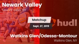 Matchup: Newark Valley vs. Watkins Glen/Odessa-Montour 2019