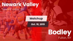 Matchup: Newark Valley vs. Bodley  2019