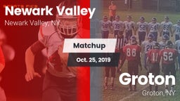 Matchup: Newark Valley vs. Groton  2019