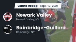 Recap: Newark Valley  vs. Bainbridge-Guilford  2021