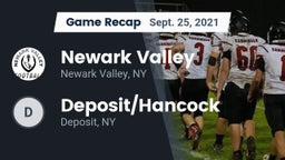 Recap: Newark Valley  vs. Deposit/Hancock  2021