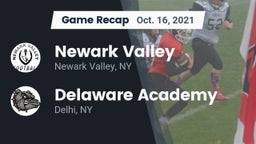 Recap: Newark Valley  vs. Delaware Academy  2021