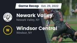 Recap: Newark Valley  vs. Windsor Central  2022