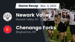 Recap: Newark Valley  vs. Chenango Forks  2022