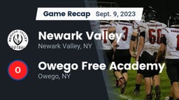Recap: Newark Valley  vs. Owego Free Academy  2023