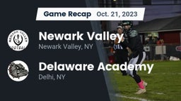 Recap: Newark Valley  vs. Delaware Academy  2023