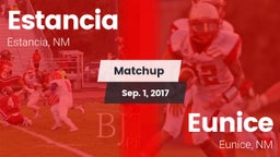 Matchup: Estancia vs. Eunice  2017