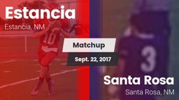 Matchup: Estancia vs. Santa Rosa  2017